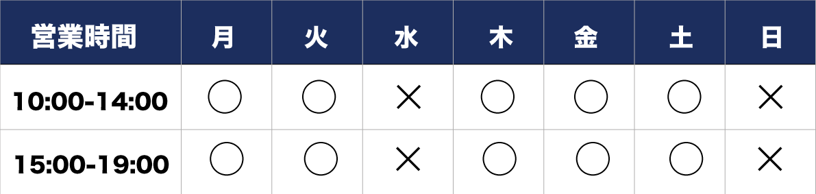 営業時間